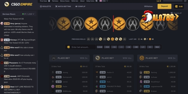 Hòa Mình Vào CSGO - Bom Tấn Esports Đổ Bộ ALO789 4 Kèo tài xỉu CS:GO ALO789