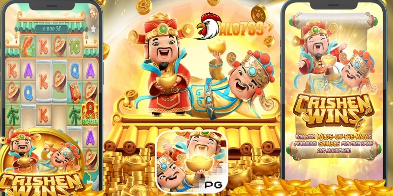 Thần Tài Caishen - Quay Slot Nhận Ngay Tiền Thưởng Nóng Hổi Tại ALO789 4 Trải nghiệm nổ hũ với vốn ít